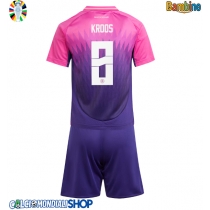 Maglie da calcio Germania Toni Kroos #8 Seconda Maglia Bambino Europei 2024 Manica Corta (+ Pantaloni corti)